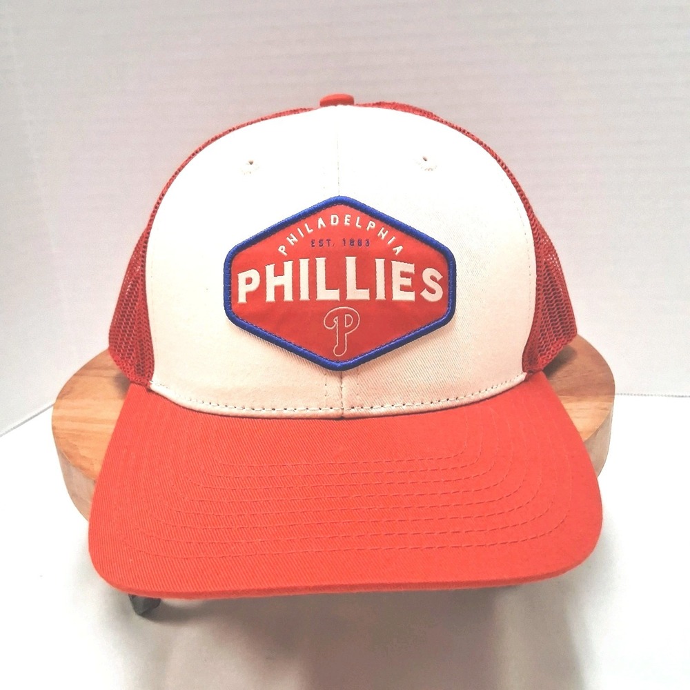 Philadelphia Phillies Trucker Style Hat One Size New Official MLB Merchandise